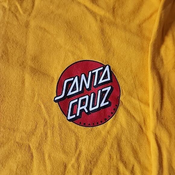 Santa Cruz Skateboards Men's Small Long Sleeve Double Sided Graphic T Shirt - Picture 2 of 4